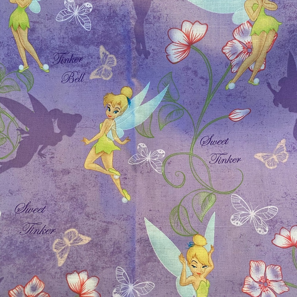 Cotton face mask, Tinker Bell